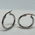 Aros Argollas Italianas de Oro Blanco 18kts. 1.2Grs en internet