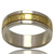 Alianzas de Oro 18klts y Plata 925. Modelo Tiffany D4