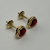 Aros de oro 18klts Amarillos y Circoñas. - comprar online