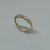 Anillo oro 18klts Medio Sin fin Multimples Tallas. Swarovski Circoñas. - comprar online