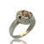 Anillo de Plata 925 Art Deco Exclusivo. -