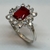 Anillo de Plata 925 Ley Dy Dy de Rubi y Circoñas Cubicas. - comprar online