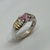 Anillo de Plata 925 y Oro18klts. Rosa de Francia. - tienda online