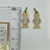 Siluetas de Oro 18klts. Bicolores en Oro blanco y Amarillo. - comprar online