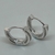 Aros de Plata 925 Argollas de Circoñas. - karinjoyas