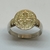 Anillo de Plata 925 y Oro 18klts San Benito. - comprar online