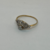 Imagen de Anillo Art Deco de Oro 18klts