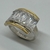 Imagen de Anillo de Plata 925 y Oro18klts.