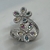 Anillo de Plata 925. Exclusivo Floral - karinjoyas