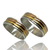 Alianzas de Plata 925 y Oro 18K Tricolores. - karinjoyas