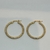 Aros Argollas Italianas de Oro Amarillo 18k. 2.3Grs en internet