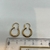Aros Argollas Italianas de Oro Amarillo 18k. 1.2Grs en internet
