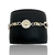Pulsera Realizada en Plata 925 y oro 18Klts.