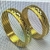 Alianzas de Oro 18klts. Facetadas. en internet