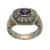 Anillo de Plata 925 y Oro18klts Amatista y Circoñas en internet
