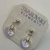 Aros de Plata 925. Swarovsky Elements Cristal. en internet