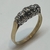 Anillo Realizado en oro Rose 18klts, Platino y Brillantes Art Deco. - tienda online