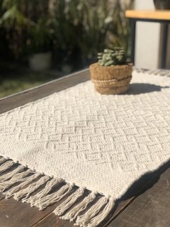 ALFOMBRA ALGODÓN FLECOS 50x80 2/22