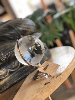 GLOBO TERRÁQUEO MINI VIDRIO+CROMO - comprar online