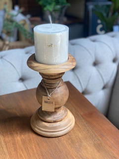 Candelabro Madera 4/22 - comprar online