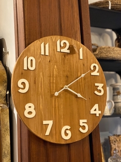 Reloj de Pared de madera 50 cm 1/22 en internet