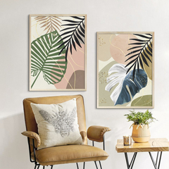 CUADROS BOTANICOS FRESCO 32x42 2/22