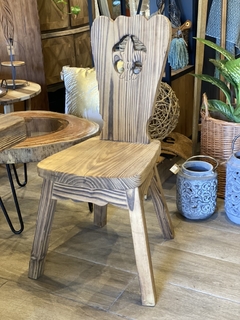 Silla Antigua madera reciclada en internet