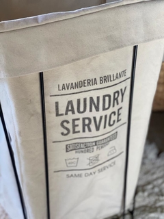 Canasto Laundry mediano 30x38x65 cm 2/22 en internet