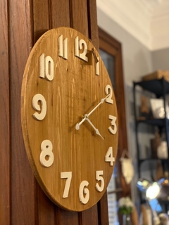 Reloj de Pared de madera 50 cm 1/22 - Nolita Decoshop - Tienda Online