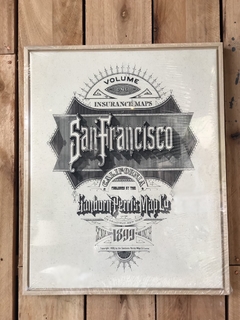 CUADRO LIENZO ENMARCADO SAN FRANCISCO 42.5x52.5cm VG 2/22 - comprar online