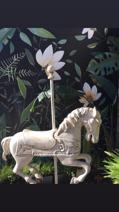 Imagen de Carrousel Caballo Beige claro fibra Vintage 1.20x1.68 TX848 3/22