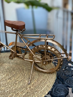 Bicicleta Deco Metal y Madera con canasto 36x21 cm MDK36388 29/11/21 - tienda online