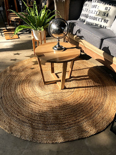 Alfombra redonda yute 3/22 - Nolita Decoshop - Tienda Online