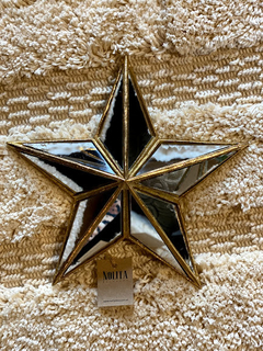 Estrella espejada mediana de 5 puntas 23,5 cm JK R74