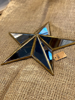 Estrella espejada mediana de 5 puntas 23,5 cm JK R74 - Nolita Decoshop - Tienda Online