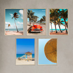 Cuadros fotografías de playa 33x43cm 2/22