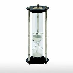 Reloj de Arena Metal y vidrio 8x18 cm -U24513- 10/5/22