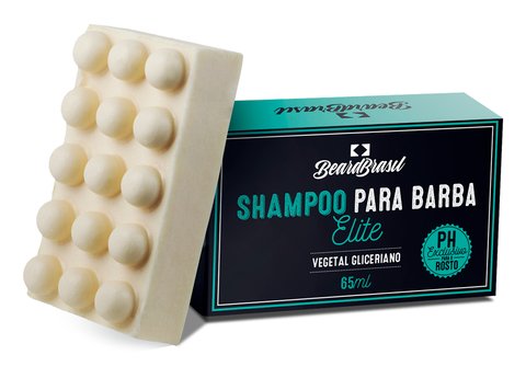 Shampoo para Barba em Barra 65g