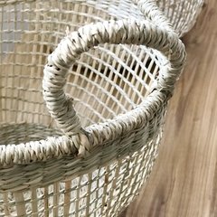 Canasto fibras naturales (trama abierta) - comprar online