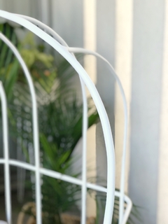 Sillón de hierro estilo hamaca - comprar online