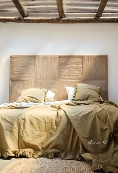 Respaldo de Cama Kraft Modelo Milán