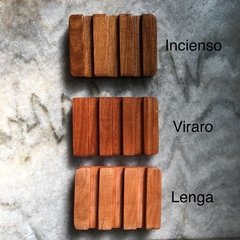 Jabonera de madera