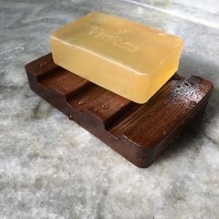 Jabonera de madera