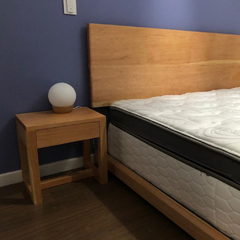 Mesa de luz con cajonera lucy - comprar online