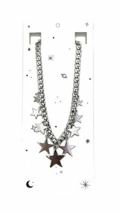 COLLAR COUNTING STARS SILVER - comprar online