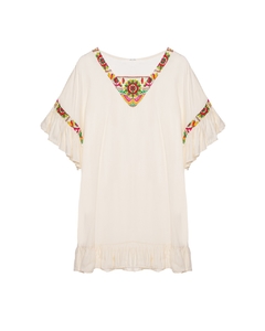 VESTIDO BORDADO INDIA
