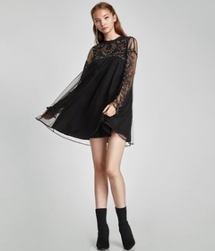 VESTIDO ZARA EMBROIDEREd