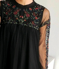 VESTIDO ZARA EMBROIDEREd - tienda online