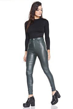 Pantalon Bengalina Engomada Elastizada Bordo en internet