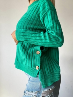 Sweater Tejido Premium con Botones - comprar online
